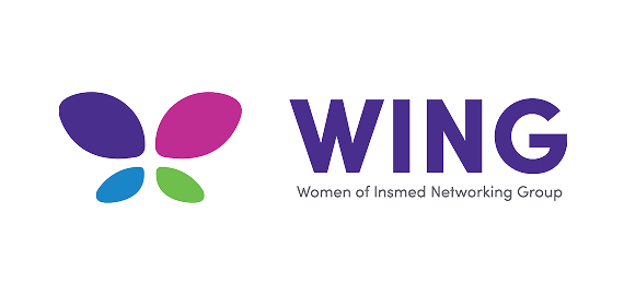 Logo featuring a colorful butterfly shape with purple, pink, blue, and green wings next to the word "WING" and the subtitle "Women of Interest Networking Group.